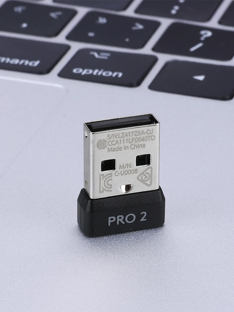 미니 수신기 동글 USB-C 포트 교체용 USB 수신기 플러그 앤 플레이 프로 2 라이트스피드 게이밍 마우스용 낮은 대기 시간