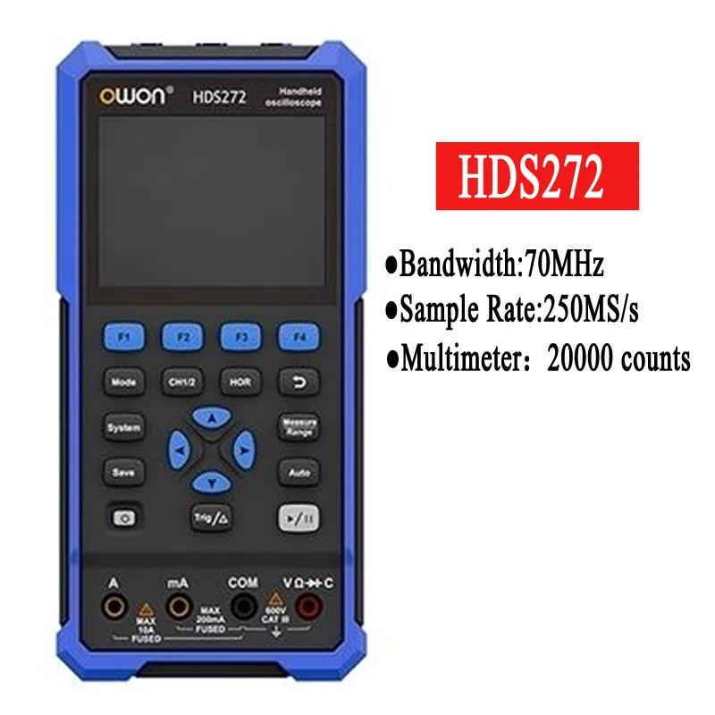 Owon HDS242S Oscilloscope AWG Multimeter 3in1 Review, 48% OFF