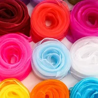 12pcs 45/60/70cm Chiffon Square Scarf Children's Dance Performance Small Scarf Candy Color Gift Scarf 2