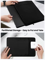 Housse de protection UPERFECT pour écran portable 18,5"/19,5"/22" en polyester avec poche zippée pour tablette/ordinateur portable de 15,6" à 22" 4