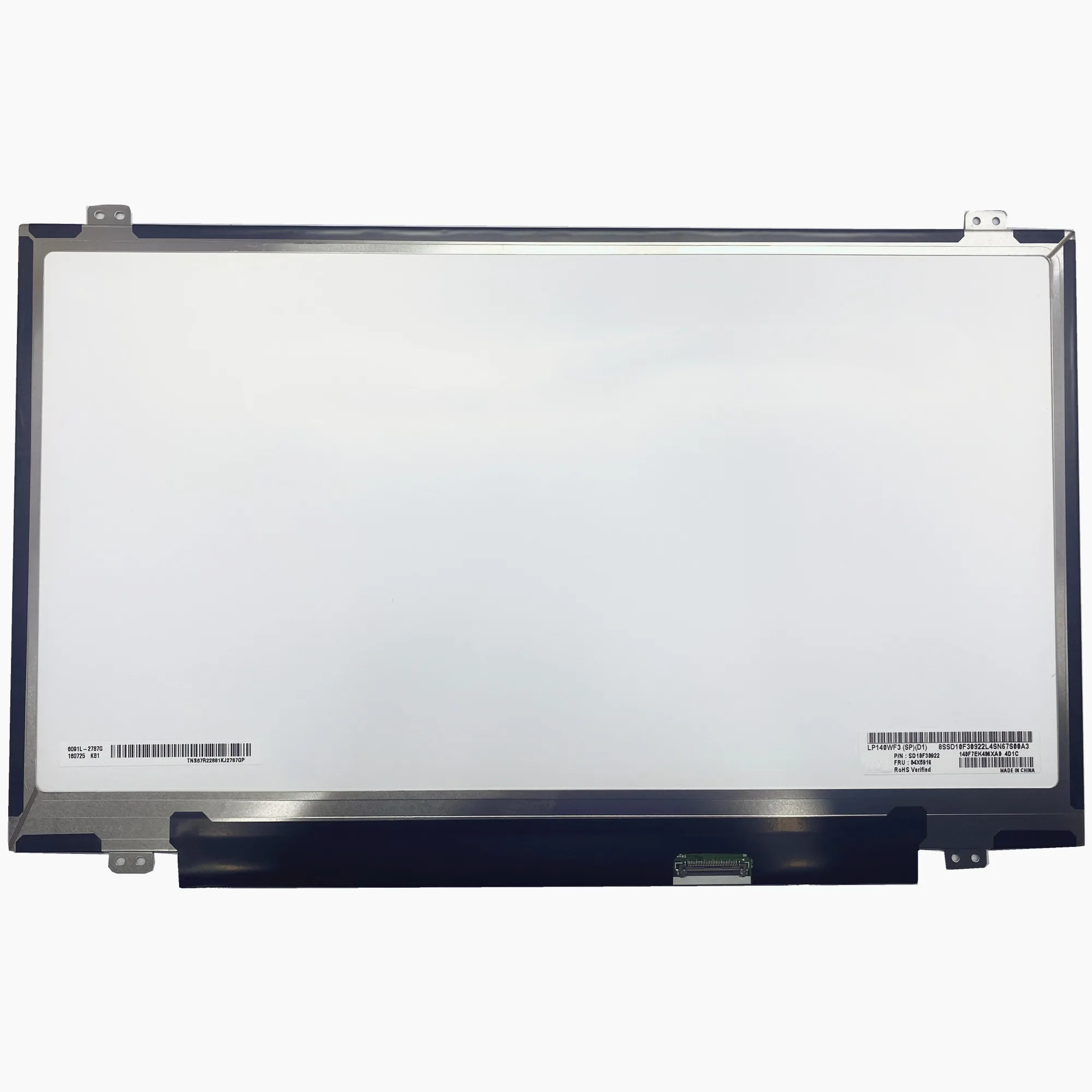 

LP140WF3-SPD1 LP140WF3 SPD1 14,0 ''IPS матрица ЖК-экрана ноутбука 1920*1080 EDP 30 контактов 72% NTSC
