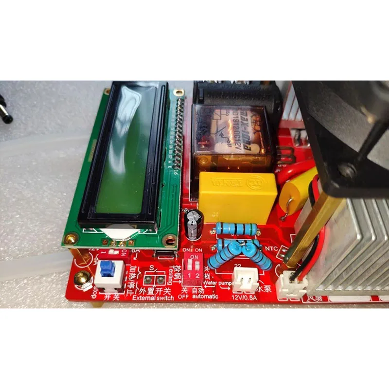 NEW 3000W 55A ZVS High Frequency Induction quenching melting Heater Module+ Coil +pump +power supply+crucible