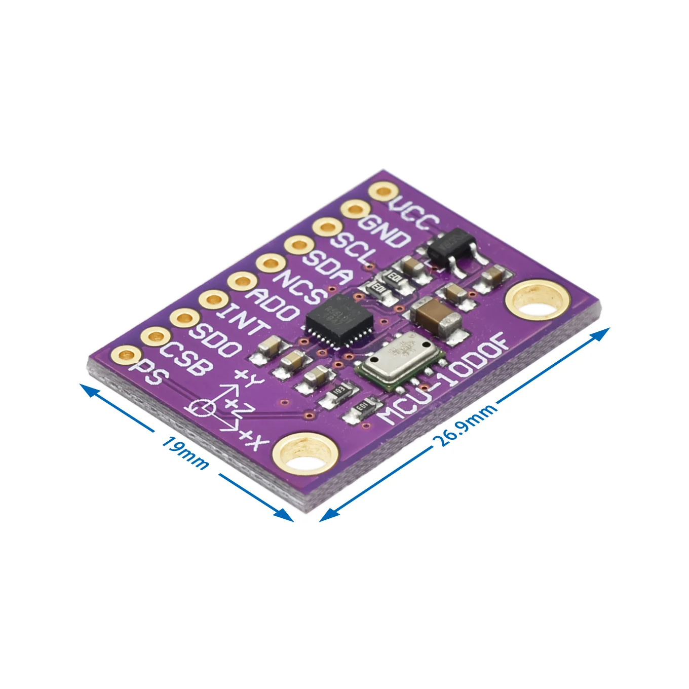 Module IMU 10 axes MCU-117 MPU9250 MS5611 pour robotique drone