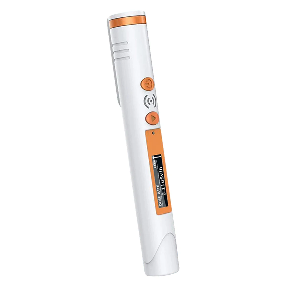 Pen Type Geiger counter Nuclear Radiation Detector X-ray Beta Gamma Detector Geiger Counter Dosimeter Sound Light Alarm