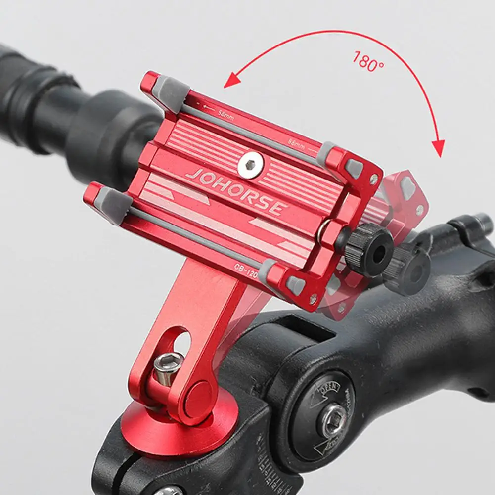 Universal Aluminum Adjustable Bike Phone Mount Stand and Holder