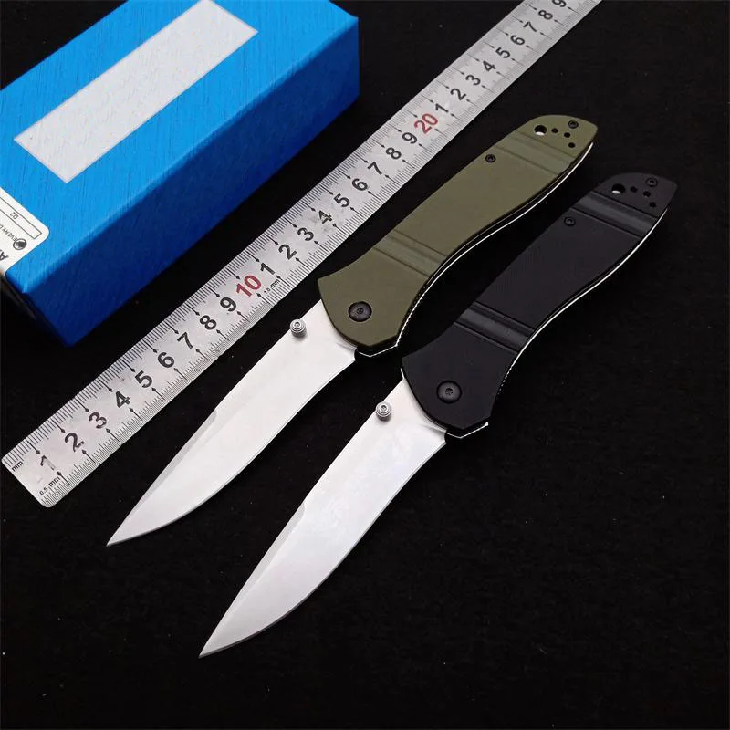 

710D Tactical Folding Knife GB-D2 Blade G10 Handle Outdoor camping knives Self Defense Survival Pocket knifes EDC Kitchen Tool