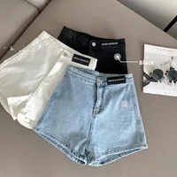 Retro Spicy Girl High Waist Skinny Denim orts Women's Summer Thin Korean Sle Cotton Stretch Tight Fit Trendy Hot Pants - Image 5