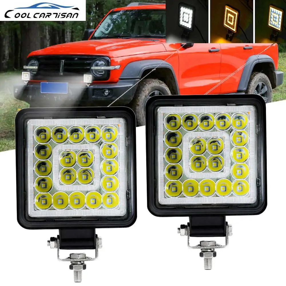 4 INCH Led Headlights Beam Spotlight 12v 24V Spot Fog Ligh Search Light Lightbar