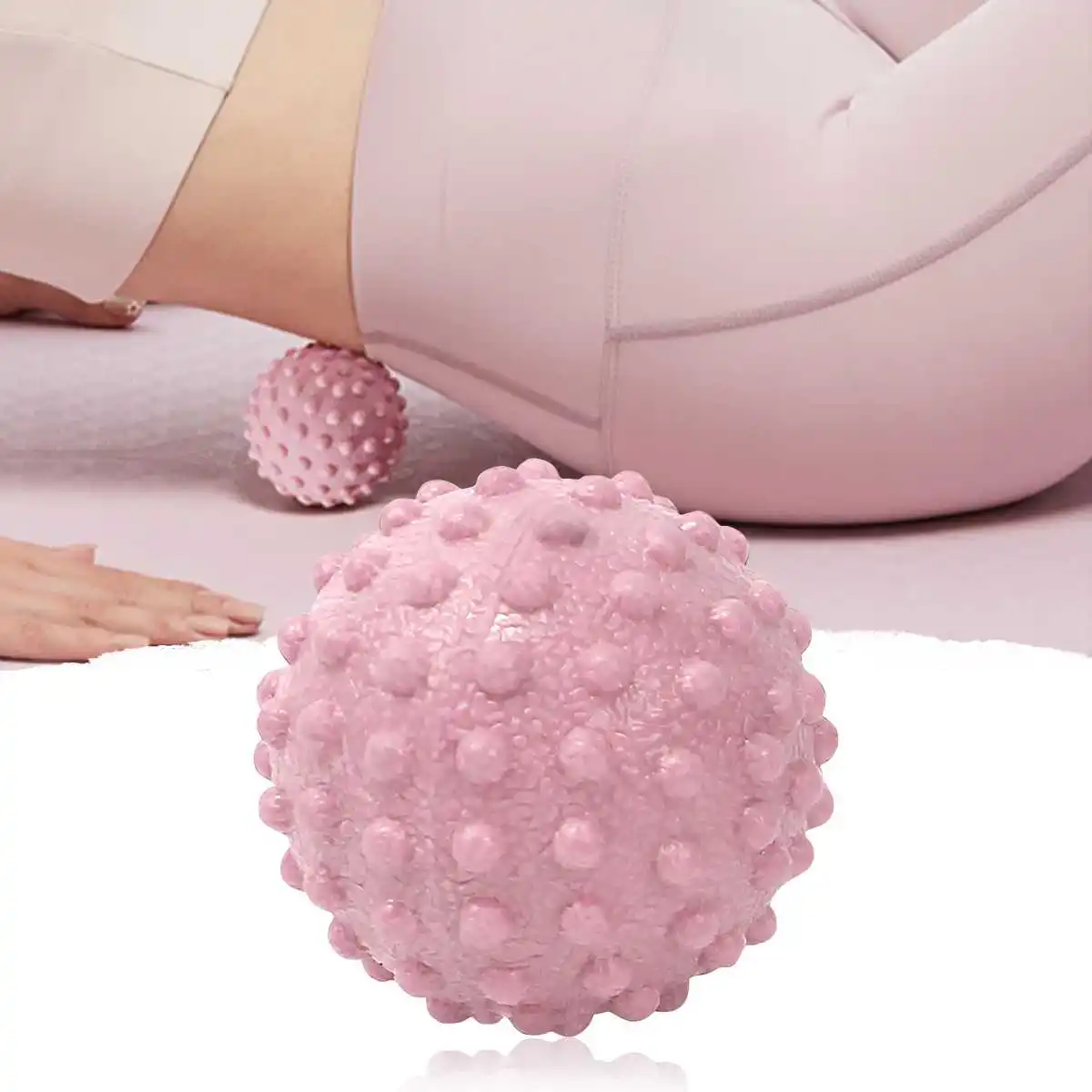 כדור מסאג' רגליים רגיעה מסאג'ר נייד TPE כדור מסאג' רולר טיפוח בריאות מרידיאן