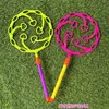 Multi-style Cute Bubble Blowing Toys Props Children Outdoor Bubble Blowing Toys Flowers Love Round Bubble Blowing Tools 3