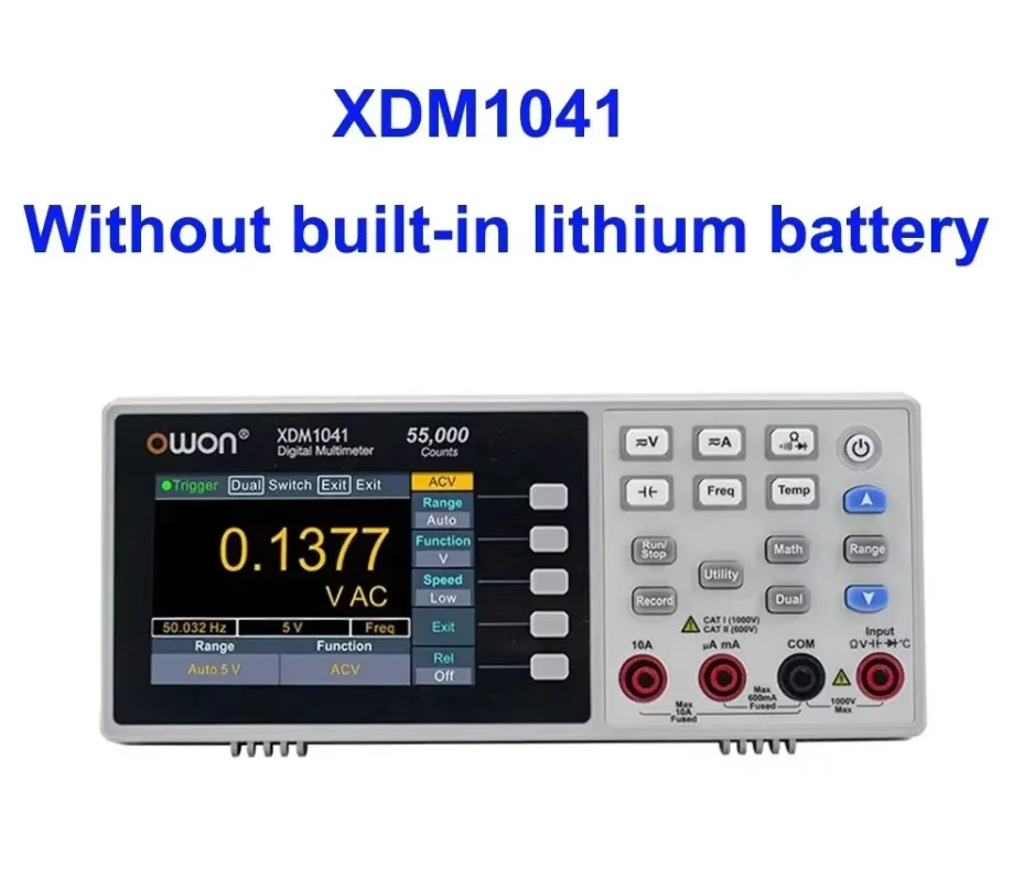 クリア】 XDM1241 ポータブルデジタルマルチメーター 3.5インチ