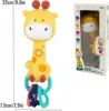 Baby Musical Rattles 0-12 Months Baby Teething Toys with Music and Light  Infant Educational Learning Toy Teethers Newborn Gift 6