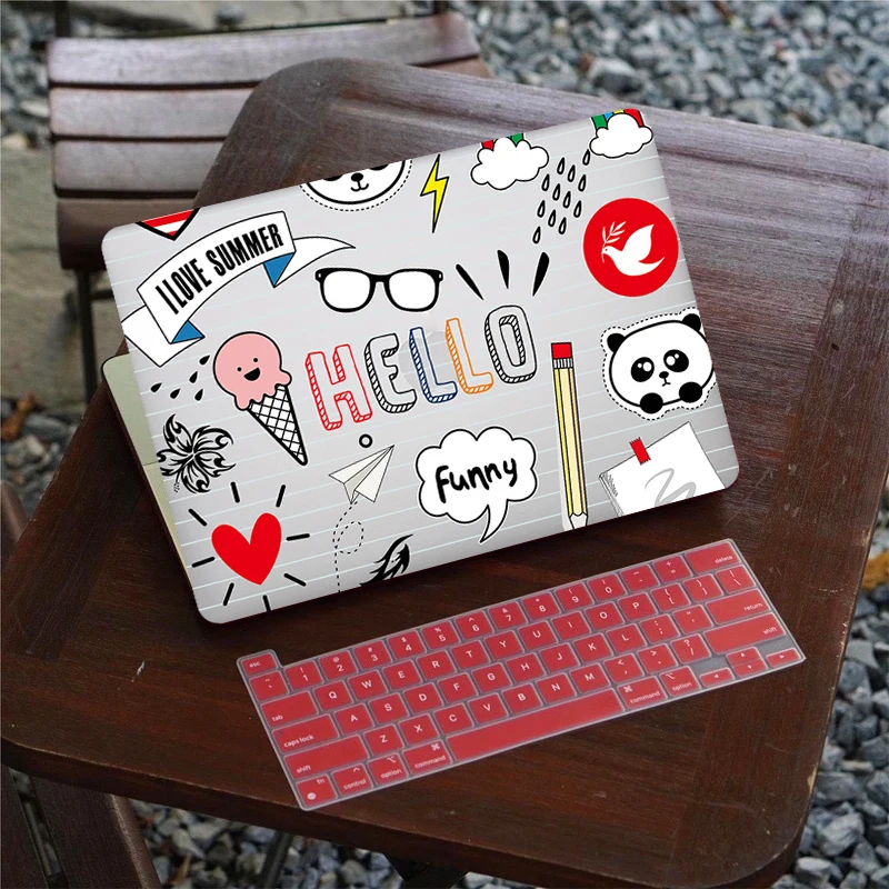 Capa para Laptop para Macbook Air Acessórios de Capa m1 Pro 13 14 16 Polegada A2442 A2941 A2338 Retina 13 15 136 m2 A2681 A2337