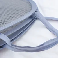 Laundry Bag Pop Up Mesh Washing Foldable Laundry Basket Bag Hamper Storage Dirty Clothes Hamper Clothing Ocean Ball Storage 4