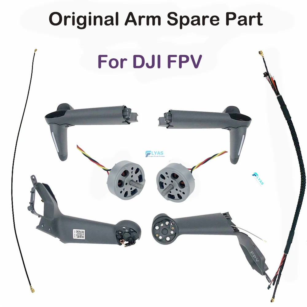 Genuine DJI FPV Drone Landing Gear Original OEM Includes Antenna Boad Left and Right 