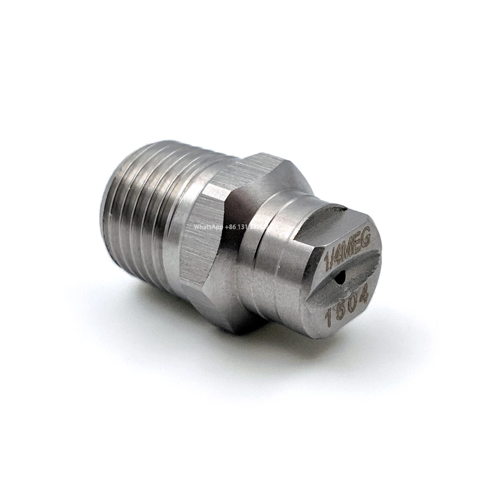 

Special MEG Spray nozzle for the Sprinkler truck,MEG flat fan nozzles with guide vane for high pressure cleaning or washing