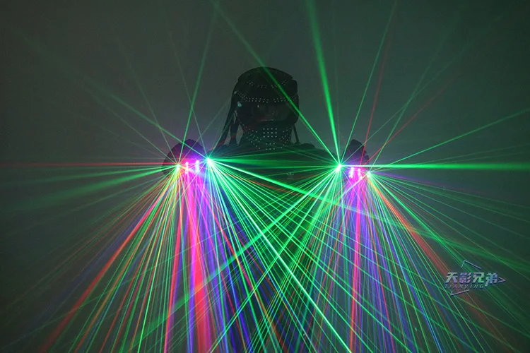 מפגש בר שלב dj מסיבת ריקוד מסיבת ריקודים rgb 2 ירוק 1 אדום 1 כחול לייזר הוביל להראות