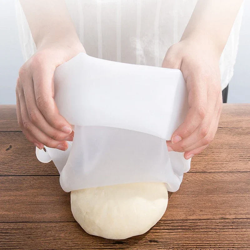 Dough Mixer Dough Kneading Bag 3kg/6kg Kitchen Silicone Kneading Bag Dough Flour Mixer Bag For Bread Pastry Pizza Nonstick Baking Multipurpose Flour Mixing