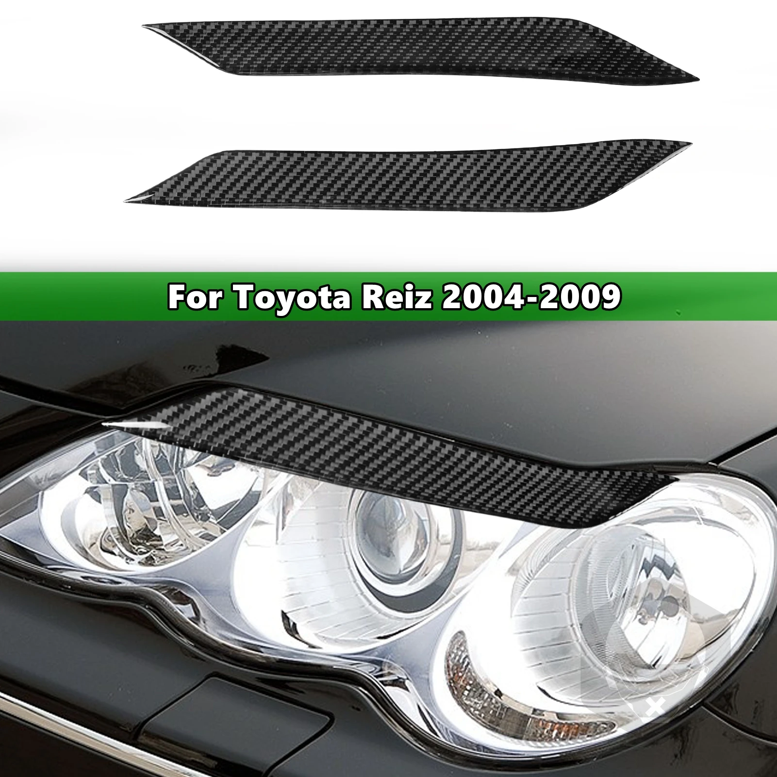 

2 шт., автомобильные наклейки для Toyota Reiz 2004-2009