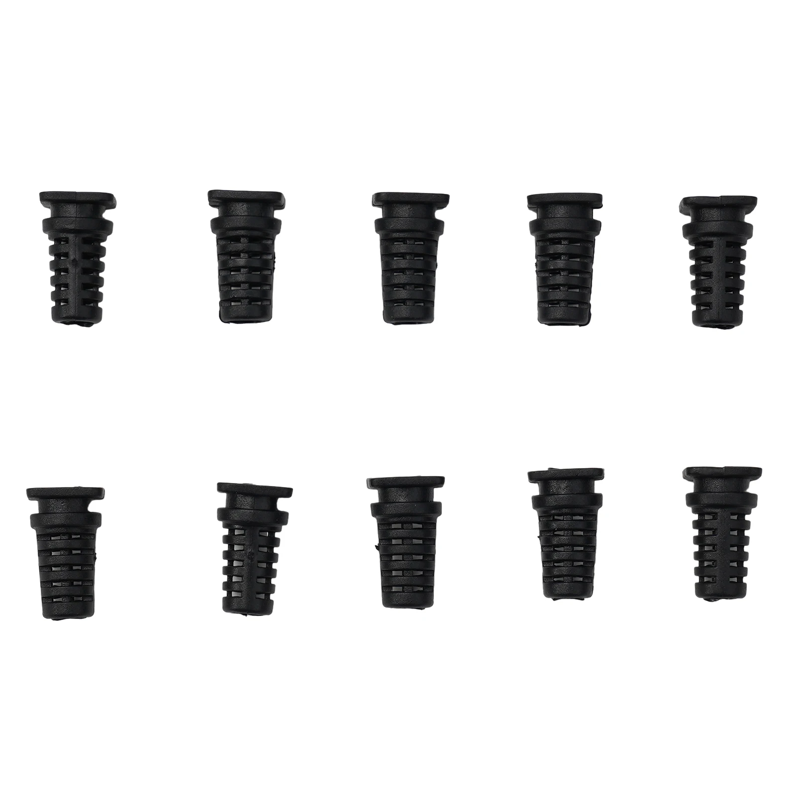 Cable Gland Connector 10pcs Rubber Cable Sleeve Strain Relief Cord For Aviation Plugs Electric Tools Protection Wire Cover