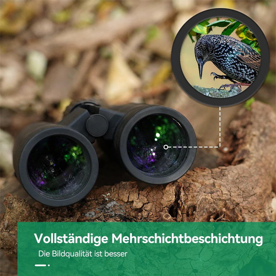 SVBONY SA205 8x42 ED Flachfeld-Fernglas, IP67 wasserdicht und Bk-4-Prisma – Detail 14