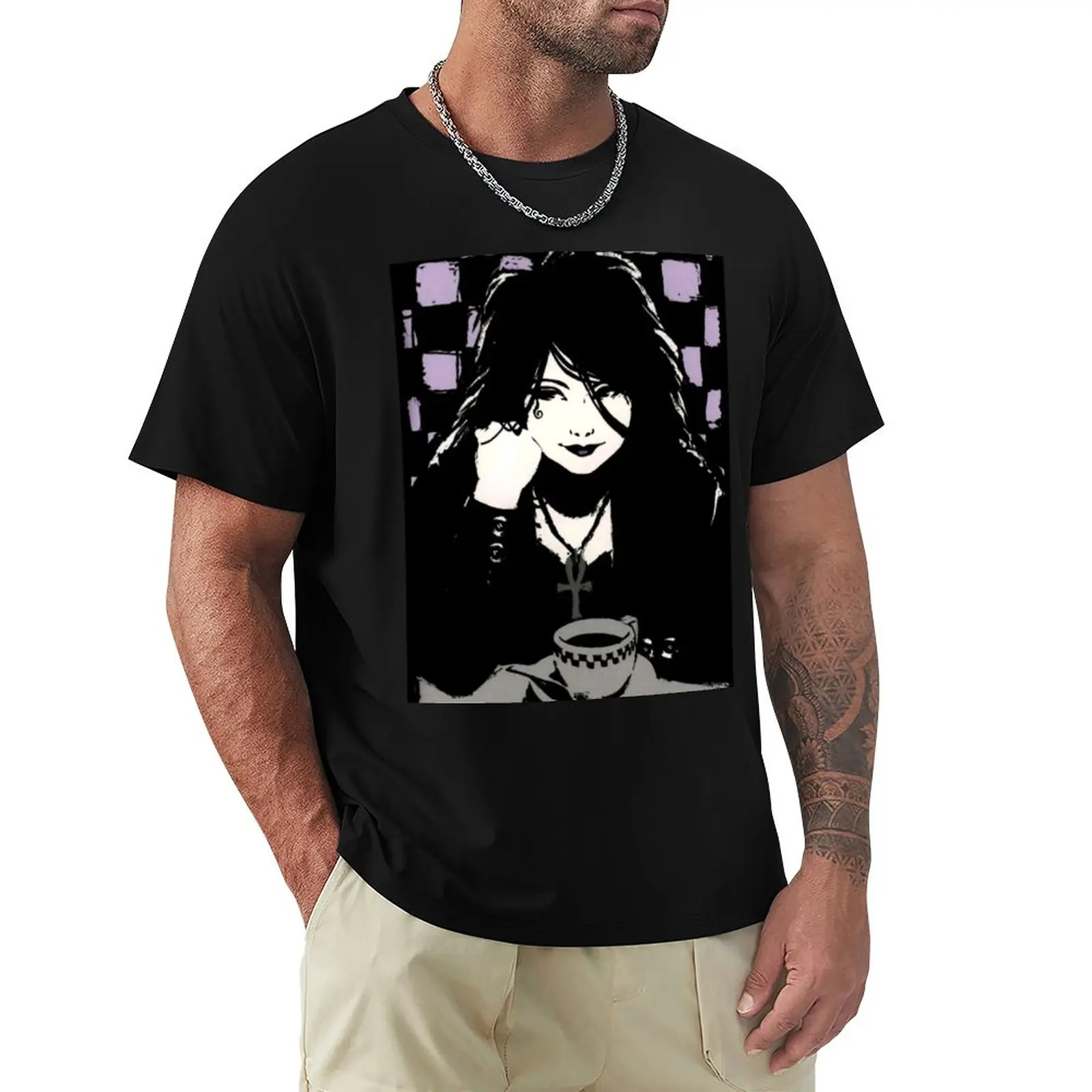 

Death The Sandman Classic T-Shirt plain quick-drying summer tops Men's t-shirt