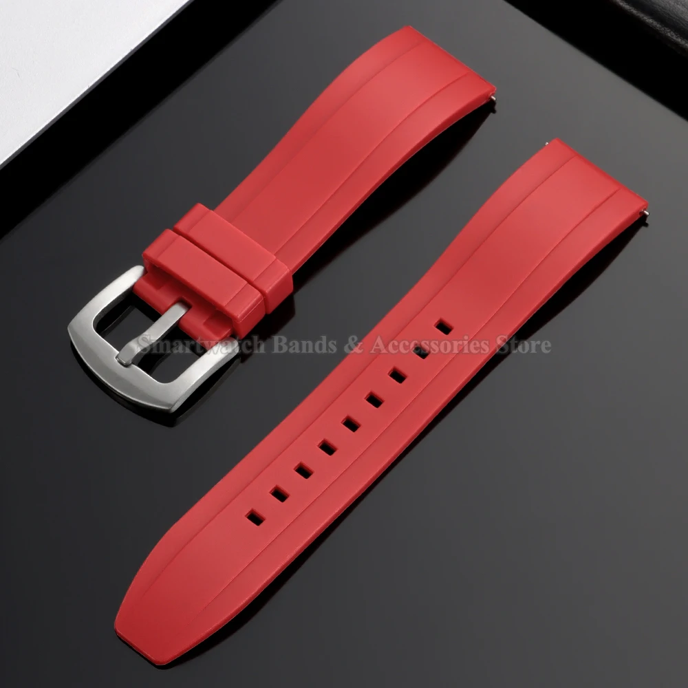 Silicone Quick Release Watch Strap - Universal Wrist Band for Smartwatch Accessories