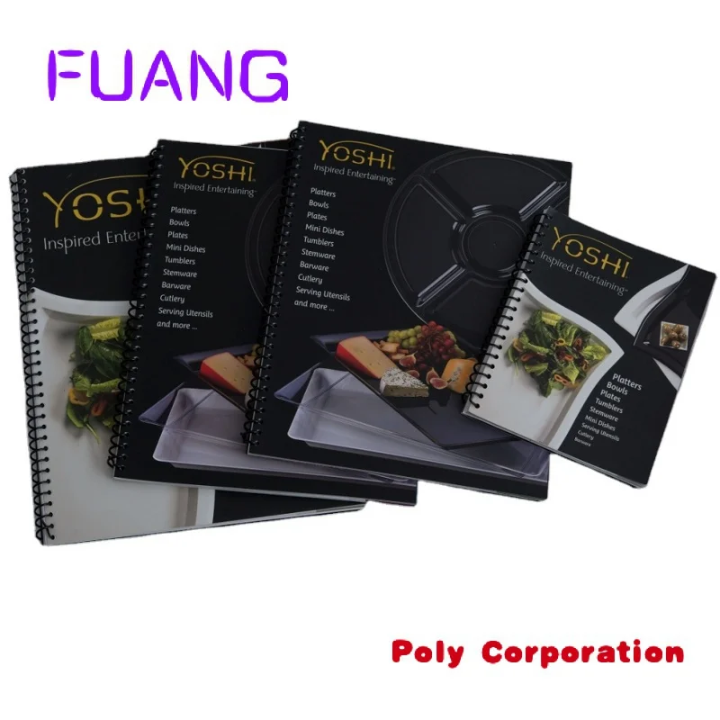 Custom  Print Custom Menu Cooking Recipe Book Cookbook /Booklet/Magazine/Brochures/ catalogue customized a4 softcover book booklet magazine brochures printing service