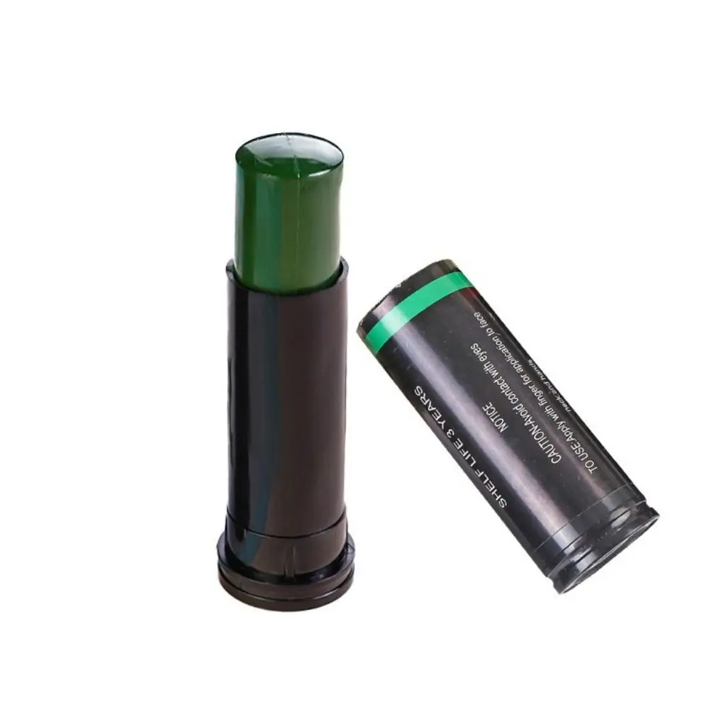 3 Colors Outdoor Woodland Camouflage Cream Body Face Paint Tube Stick for Camo Field Camouflage Oil Suit camouflage hunting accessories camouflage body paint