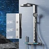 Digital Smart Bathroom Shower Set for Spa Waist Spray Shower System Faucets Rainfall Piano Bath Shower Set Apartment 1