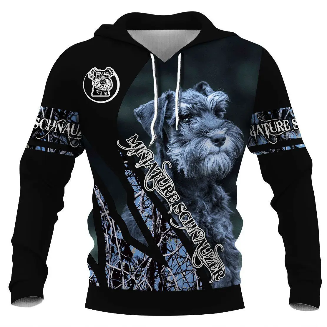 Schnauzer Luchador Hoodie
