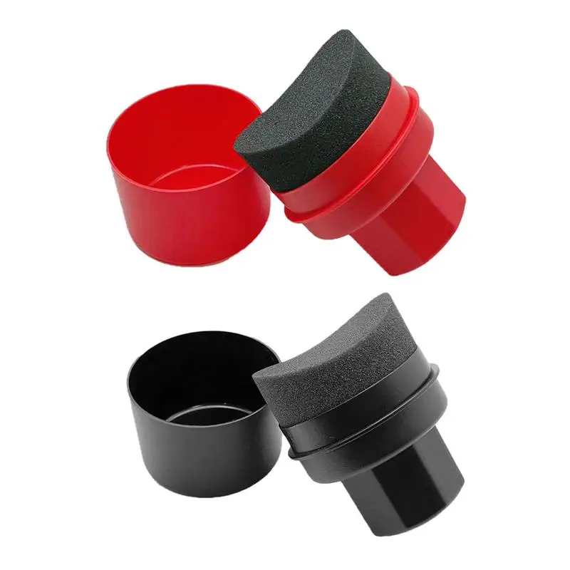 

Автомобильный Воск, искусственная губка для восковой депиляции автомобильных шин, искусственный воск для автомобиля с изогнутой крышкой, Легкая очистка шин воском