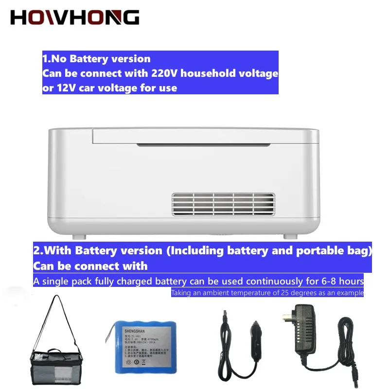 Insulin Car Refrigerator Medicine Cold Box Portable Mini Refrigeration Intelligent Constant Temperature Rechargeable HomeOutdoor