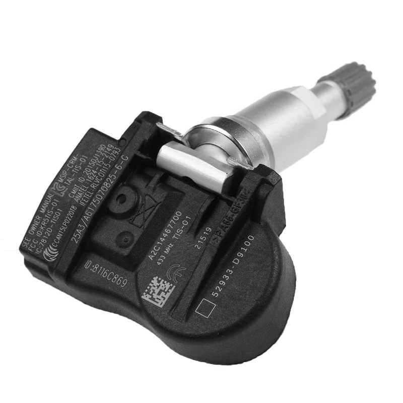 YAOPEI 52933-D9100 52933D9100 433Mhz Ÿ̾ з  TPMS For Kia Sportage 2017 2018 2019 NIRO OPTIMA For HYUNDAI ELANTRA