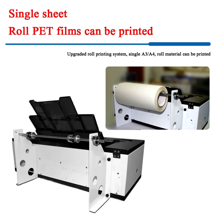 -Wholesale Price A3 Dtf Printer Desktop t shirt Printing Machine Heat Transfer Pet Film DTF printer Start Bundle