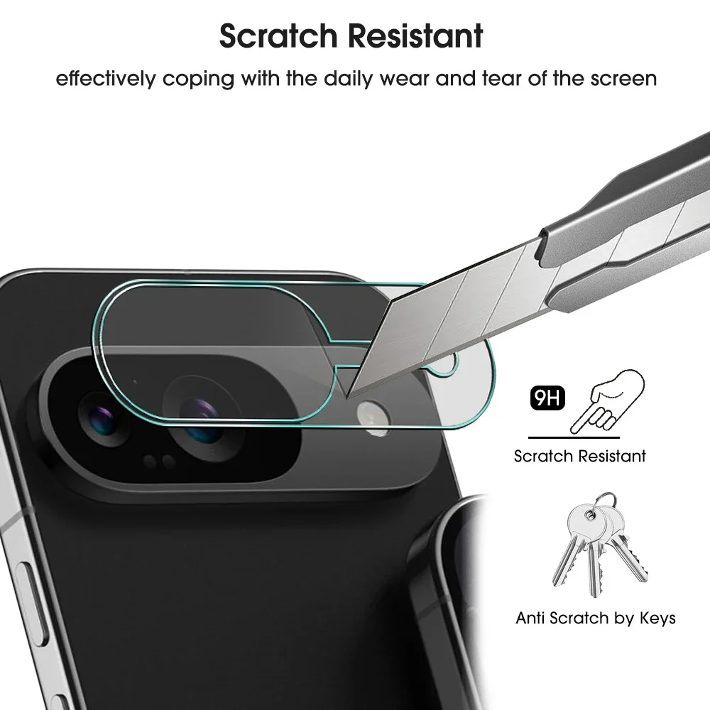 Premium Full Cover Tempered Glass Lens Protector