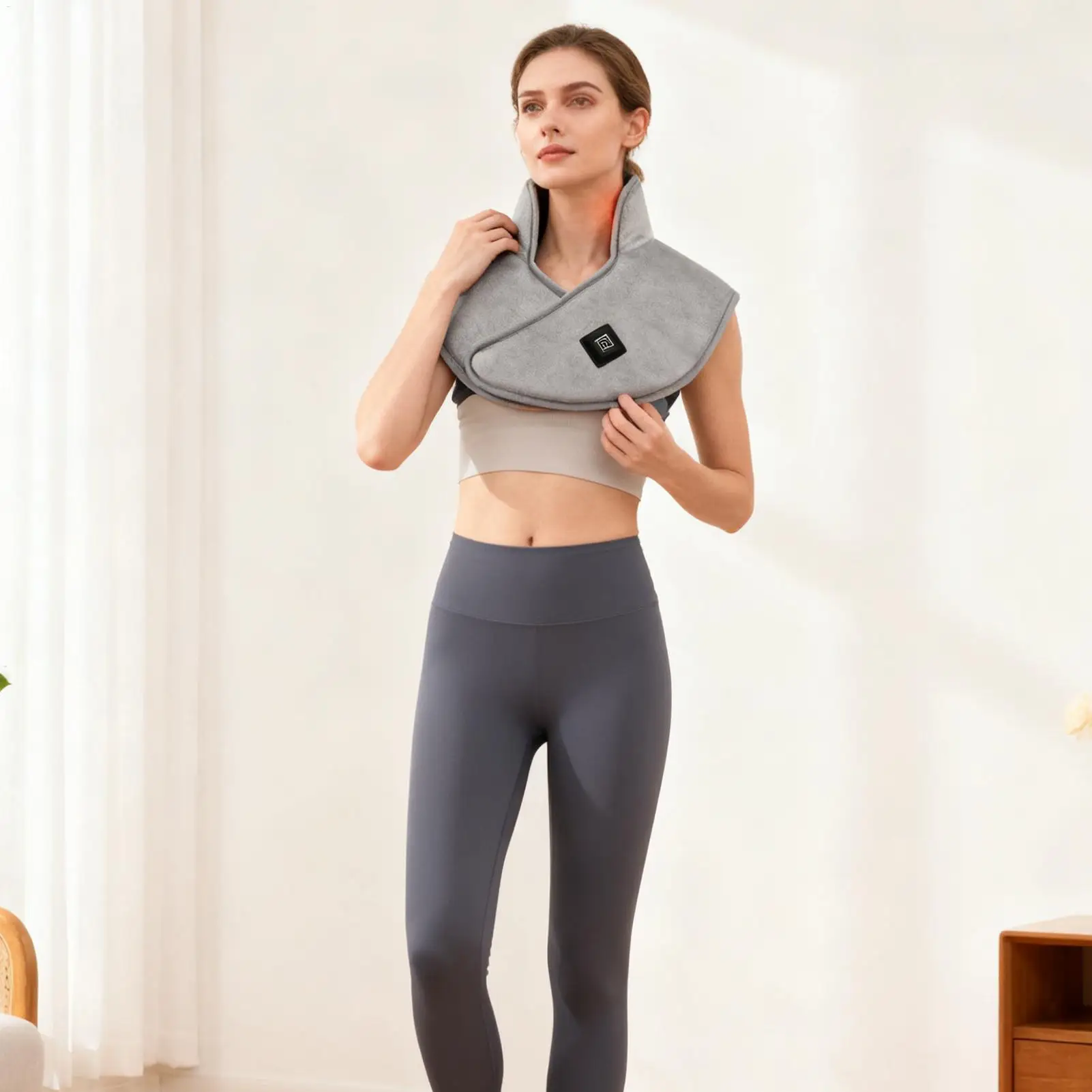 Neck Warmer Heating Pad Winter Cold Weather Heater USB Neck And Shoulder Heating Pad For Husband Women Men Mom Dad Father Mother