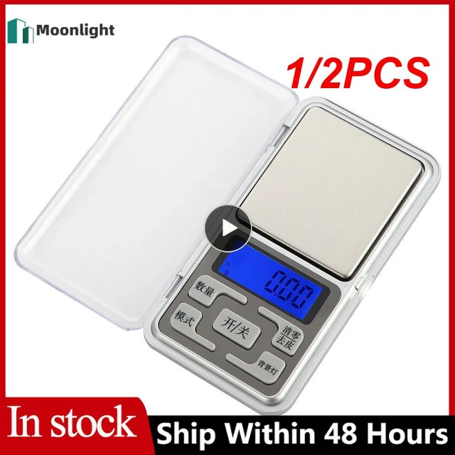 Mini Electronic Digital Scale,Jewelry Gram Weight Scale 200g x 0.01g Pocket  Scales For Kitchen Accessories LCD Display Tool