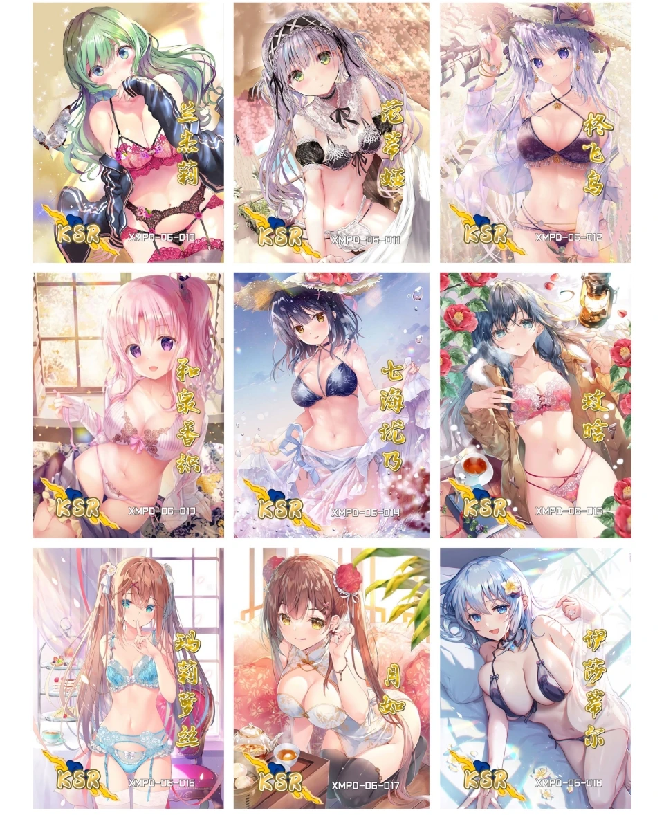 Hot Bikini Star Girl Party Collection Cards Sexy Anime Beauties Goddess  Romance Dream Dance Harem Anime Figure Child Table Toys - Game Collection  Cards - AliExpress