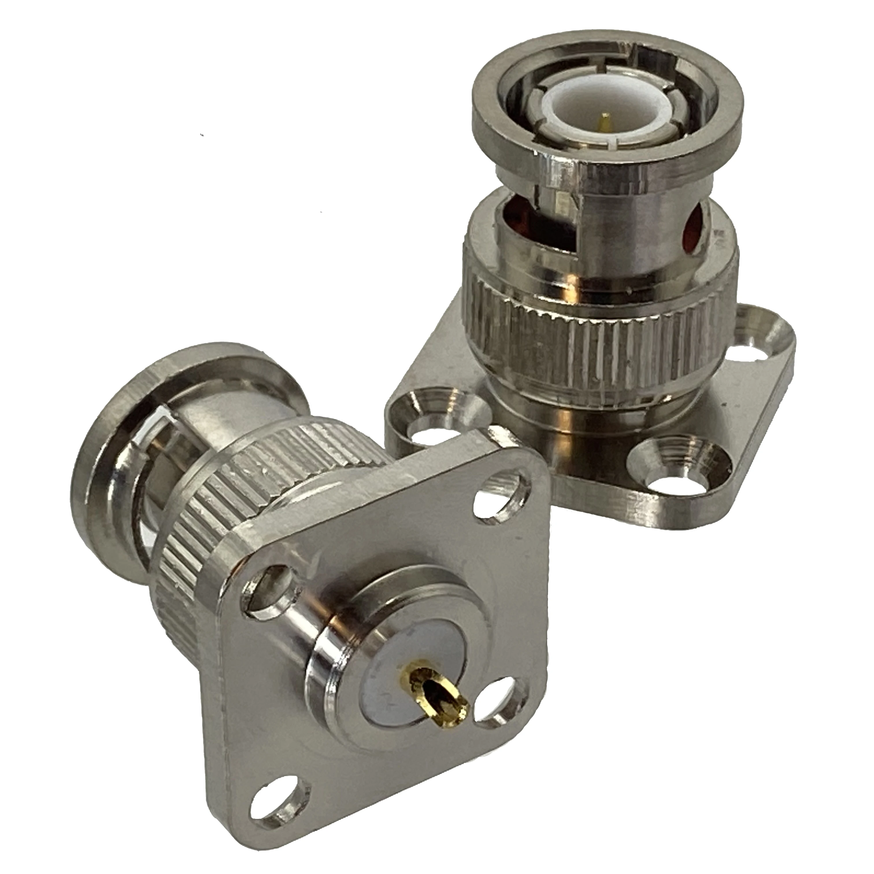RF240A2PEGA Bulgin Male/Female Flange Mount Circular Coaxial Connector, Plug In - Foto 5