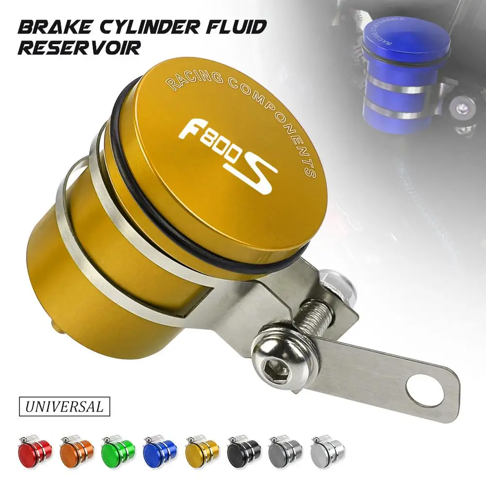 

Универсальный резервуар для тормозной жидкости мотоцикла, резервуар сцепления, цилиндр, масляная жидкость, крышка Стакана Для BMW F800S F800 S F 800 S 2006 - 2014