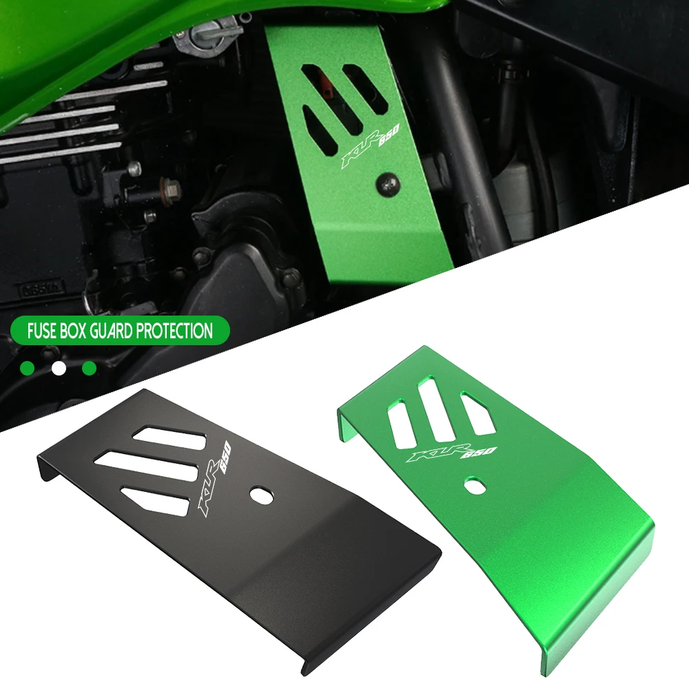 

Motorcycle FOR Kawasaki Fuse Box Protection Cover KLR650 2008-2018 2017 2016 2015 2014 2013 2012 2011 KLR 650 E Fuse Box Guard