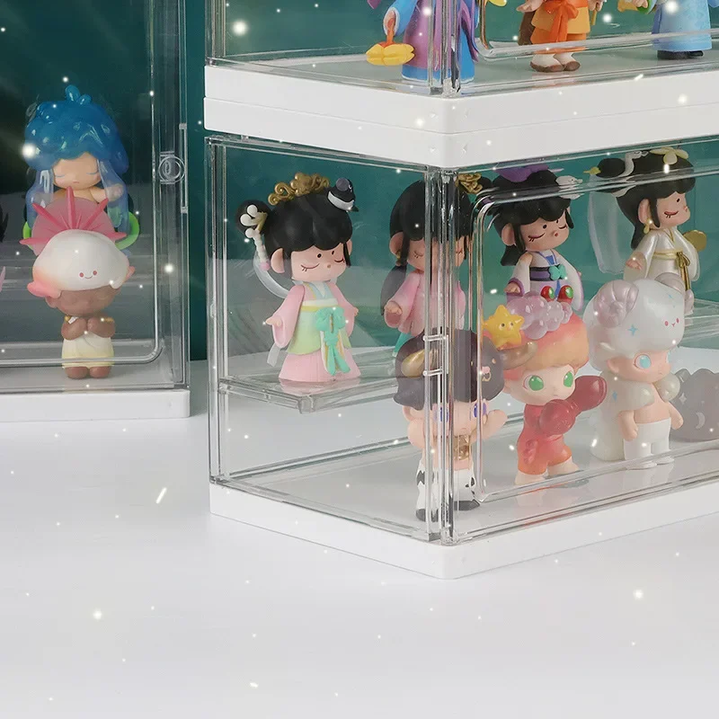 아크릴 블라인드 박스 쇼케이스 보관 정리함, 액션 피규어 디스플레이 케이스, 방진 공예품 상자, 장난감 인형 모델 소장