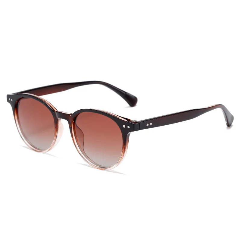 

Солнцезащитные очки поляризационные для мужчин и женщин, небольшие винтажные солнечные очки в круглой оправе, с защитой UV400, в стиле ретро