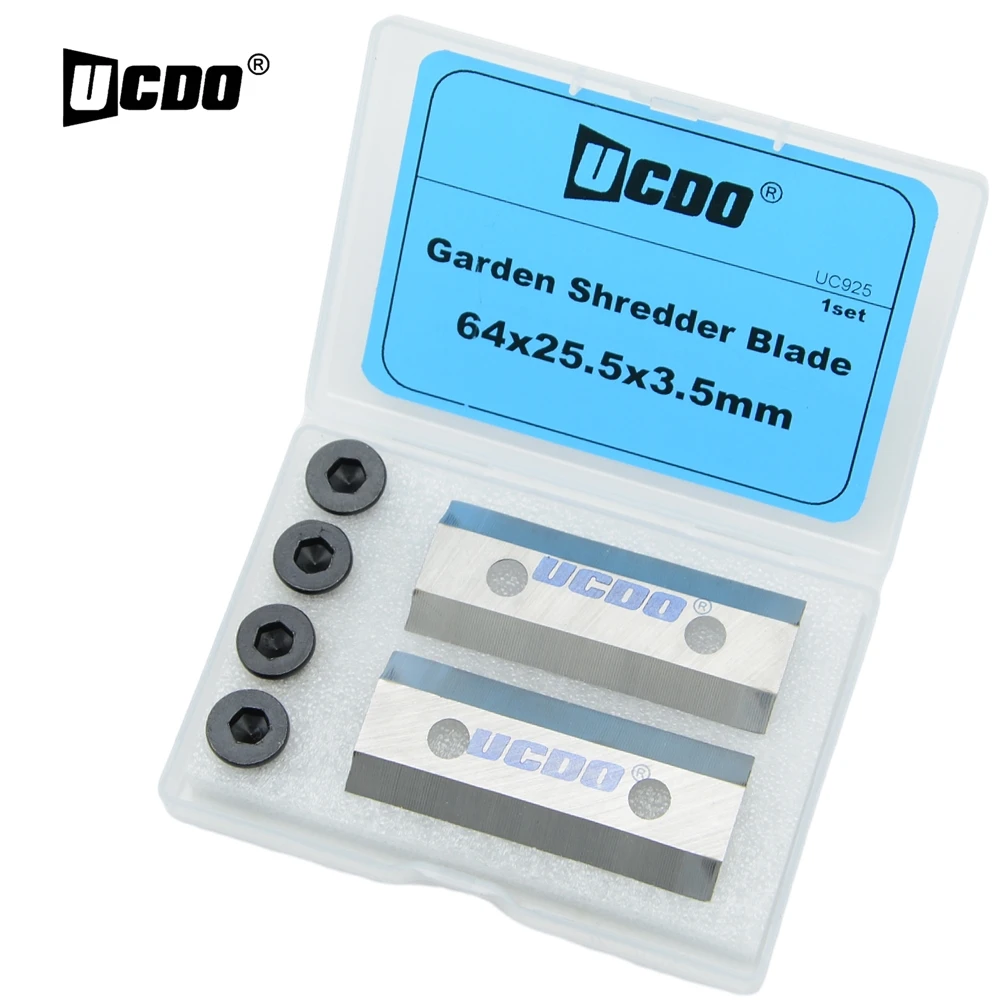 UCDOHSSGardenShredderChipperBladeKnifeSetsWithScrewsDouble