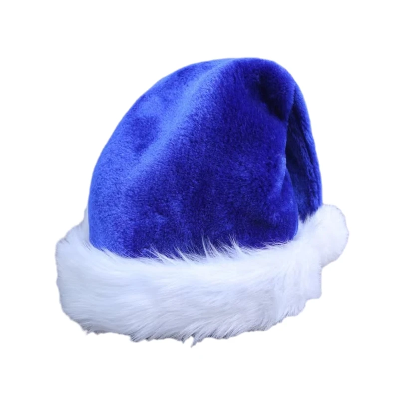Y1UB Festive Christmas Headwear Thicken Plush for New Year Christmas Party
