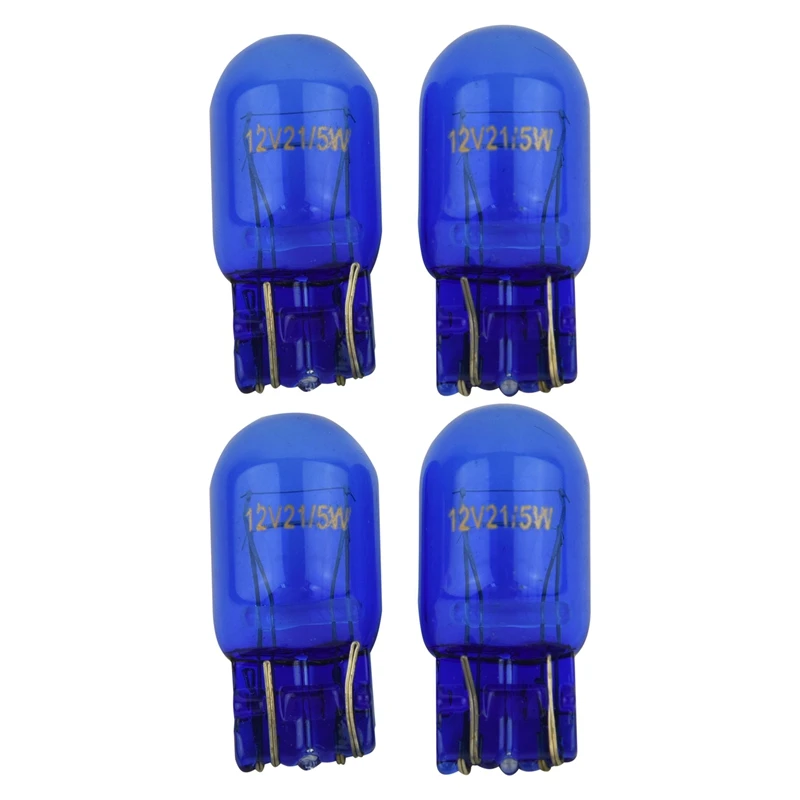 4 X W21 5W T20 580 двойная нить боковой свет 7443 супер белые HID ксеноновые лампы 6000K 4 X W21 5W T20 580 двойная нить боковой свет 7443 супер белые HID ксеноновые лампы 6000K