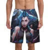 Jinx Monkey Graffiti Print Men Swim Trunks Quick Dry Swimwear Beach Board Shorts League Battle Game Legends Arcane Boardshorts 5