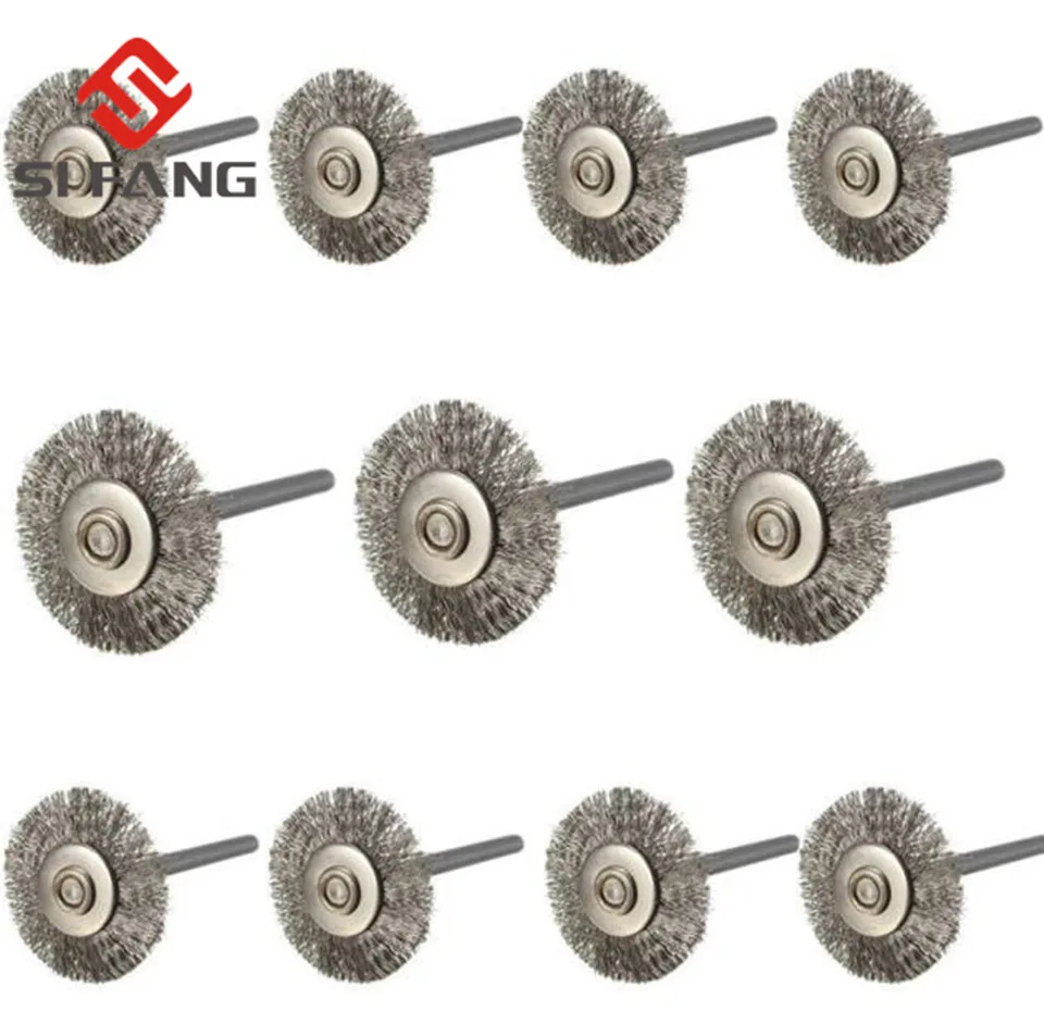 Set Di 20 Spazzole In Filo Metallico Per Utensili Rotanti - Foto 4