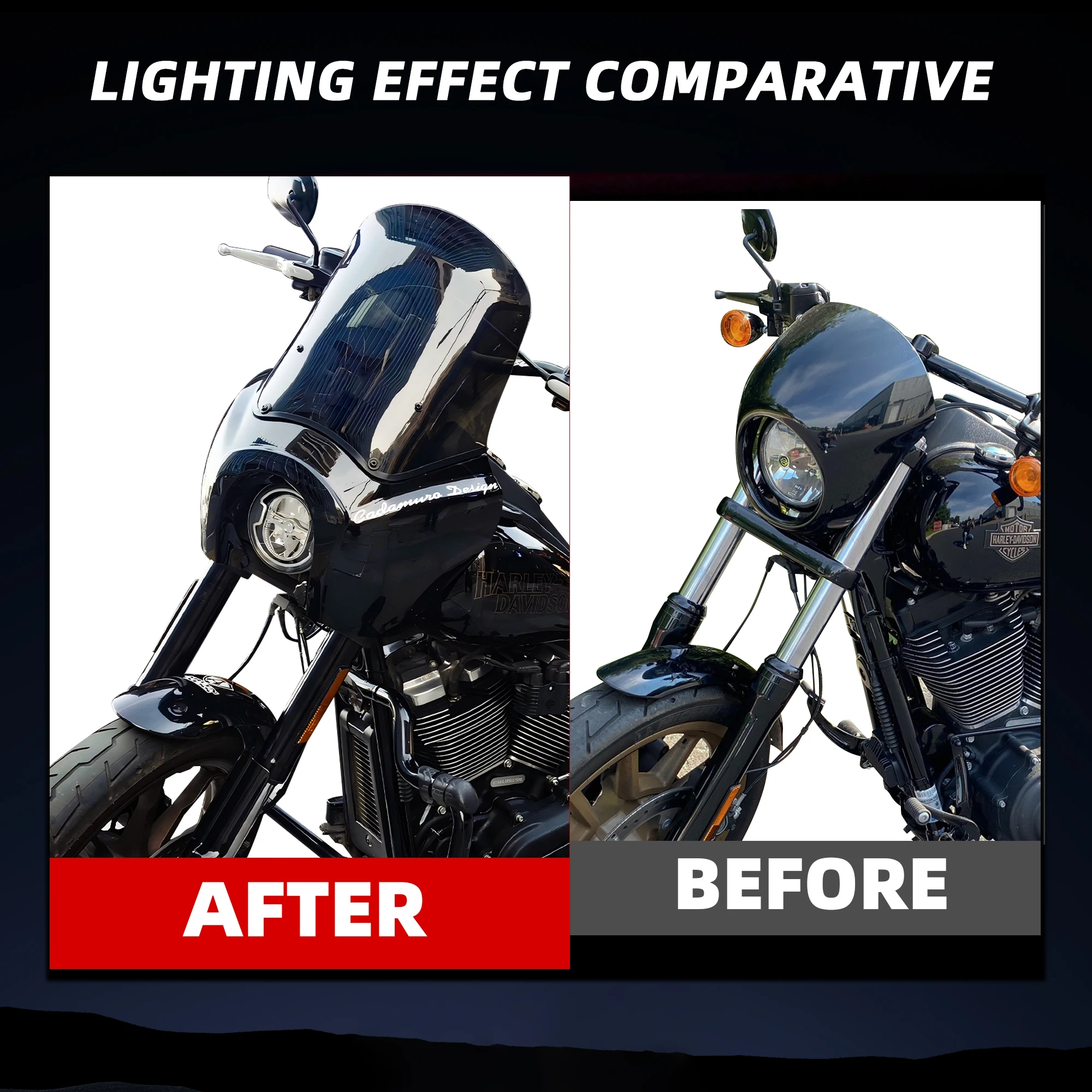 Front Fairing For Motorcycle For Harley Softail Low Rider S FXLRS